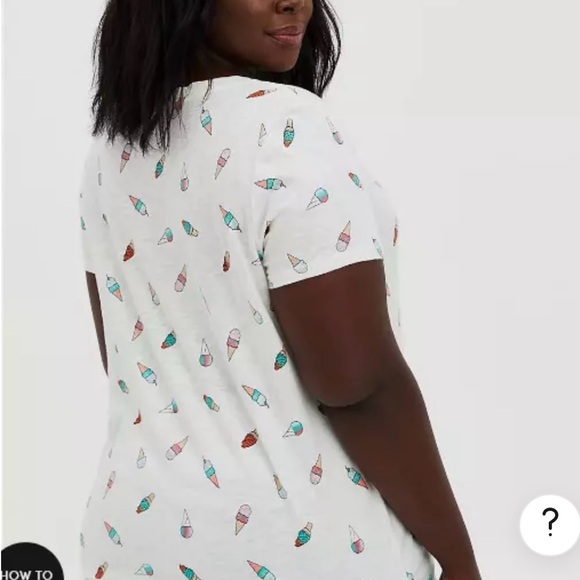 White ice cream slub pocket tee - Picture 4 of 4